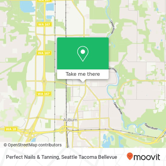 Perfect Nails & Tanning map