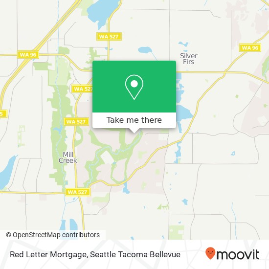 Mapa de Red Letter Mortgage