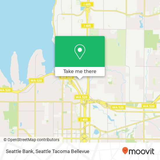 Mapa de Seattle Bank