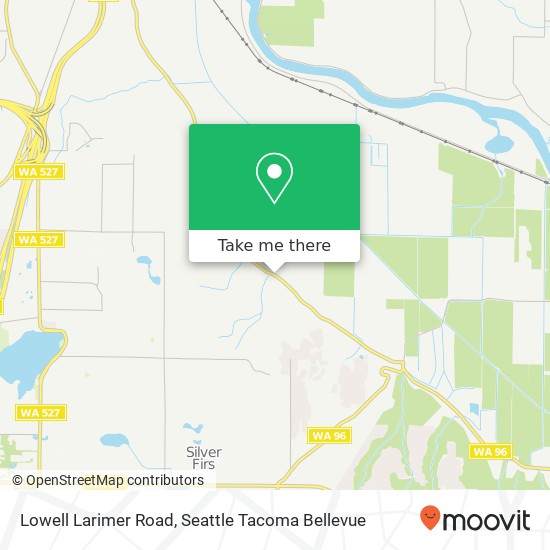 Mapa de Lowell Larimer Road