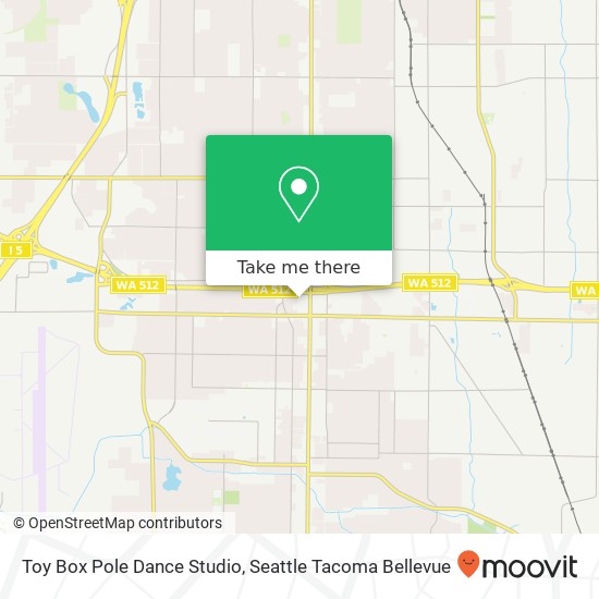 Toy Box Pole Dance Studio map