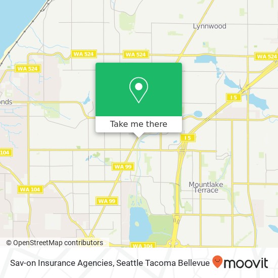 Mapa de Sav-on Insurance Agencies