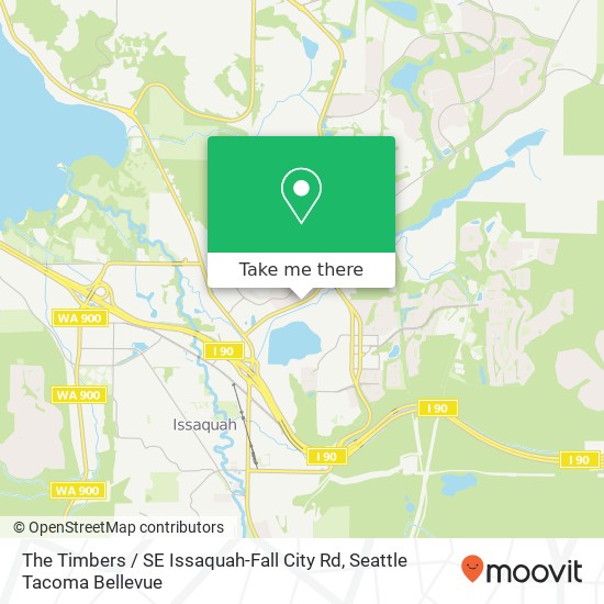 Mapa de The Timbers / SE Issaquah-Fall City Rd