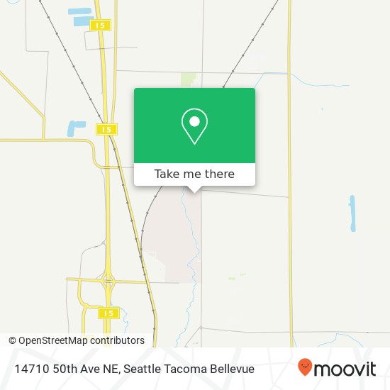 Mapa de 14710 50th Ave NE