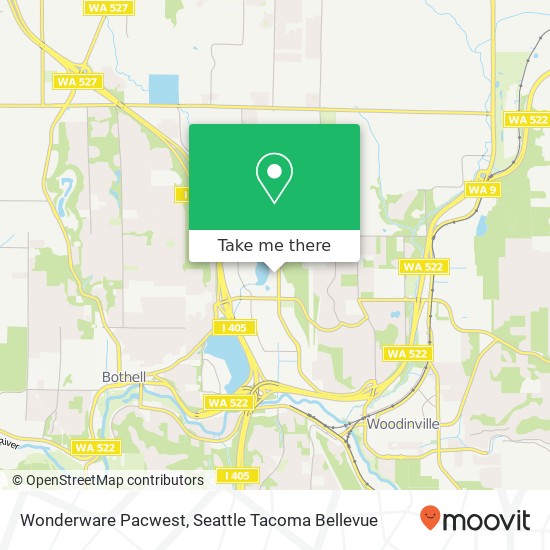 Wonderware Pacwest map