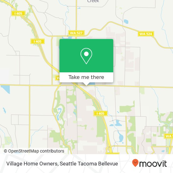 Village Home Owners map