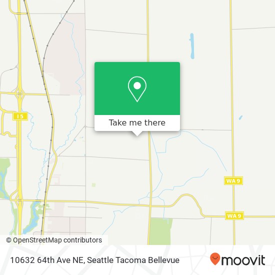 Mapa de 10632 64th Ave NE