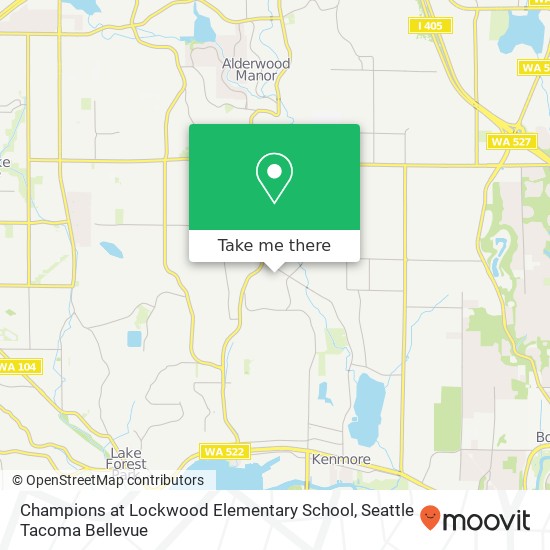 Champions at Lockwood Elementary School map