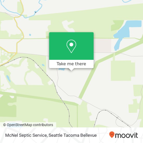 McNel Septic Service map