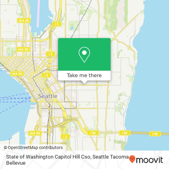 State of Washington Capitol Hill Cso map