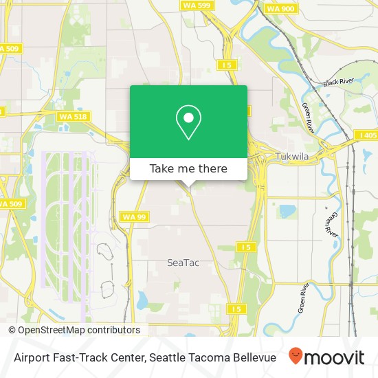 Airport Fast-Track Center map