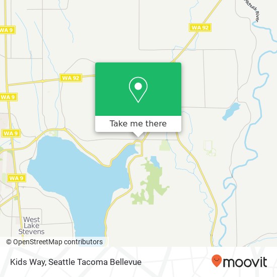 Kids Way map