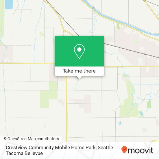 Mapa de Crestview Community Mobile Home Park