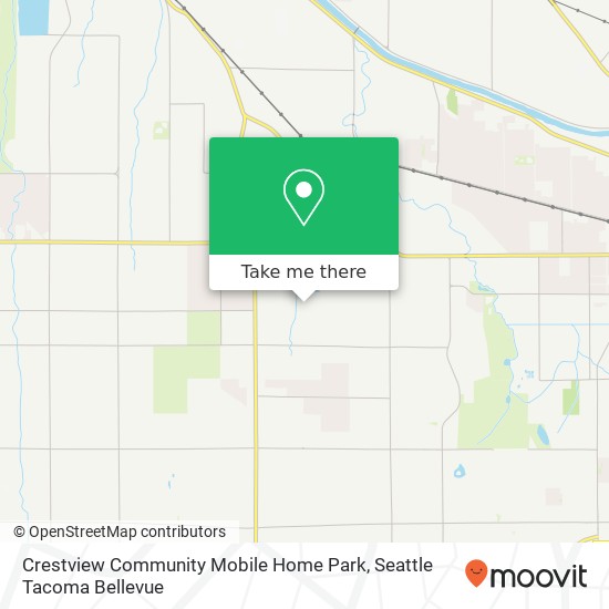 Crestview Community Mobile Home Park map