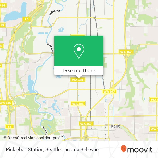 Pickleball Station map