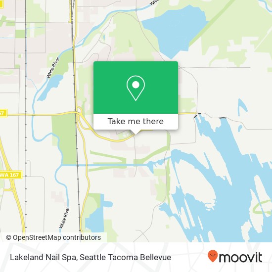 Lakeland Nail Spa map