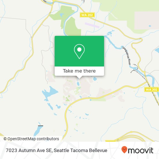 Mapa de 7023 Autumn Ave SE