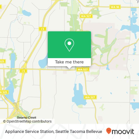 Mapa de Appliance Service Station