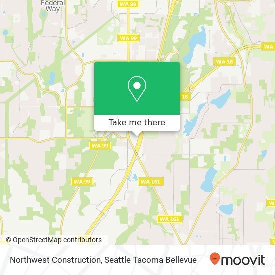 Mapa de Northwest Construction