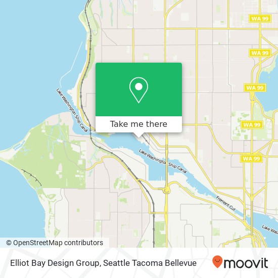 Mapa de Elliot Bay Design Group
