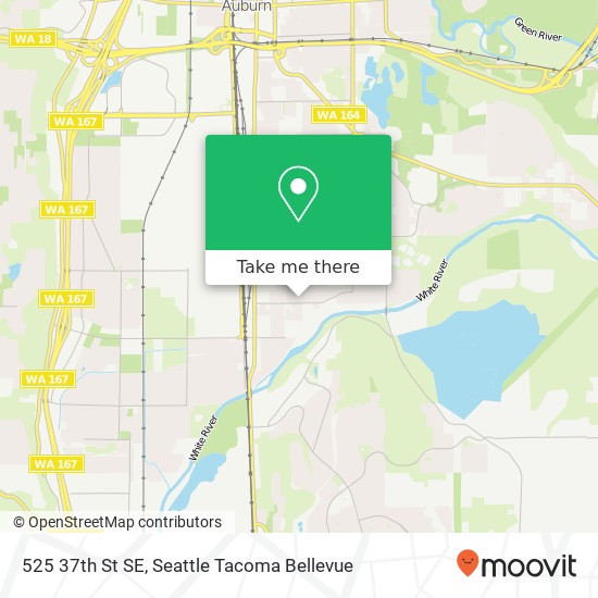 Mapa de 525 37th St SE