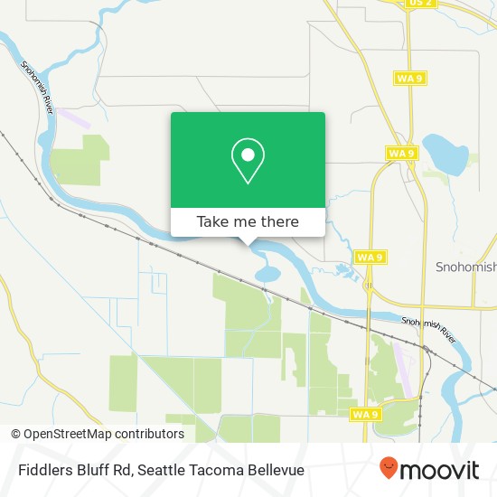 Fiddlers Bluff Rd map