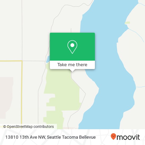 Mapa de 13810 13th Ave NW