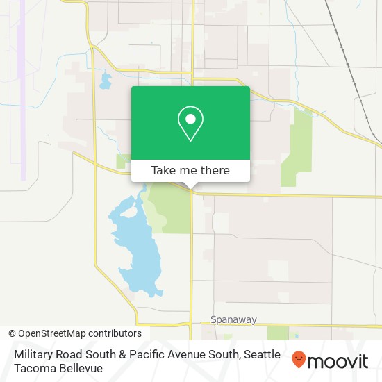 Mapa de Military Road South & Pacific Avenue South