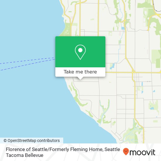 Florence of Seattle / Formerly Fleming Home map