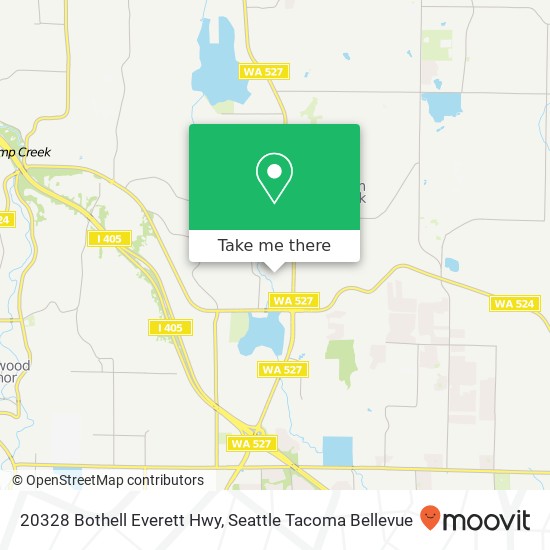 20328 Bothell Everett Hwy map