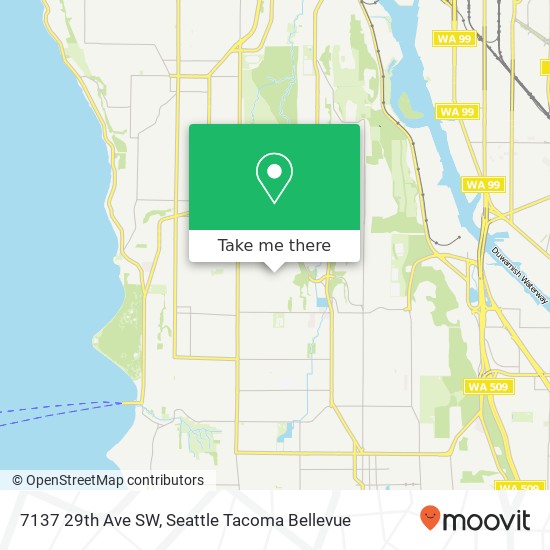 7137 29th Ave SW map