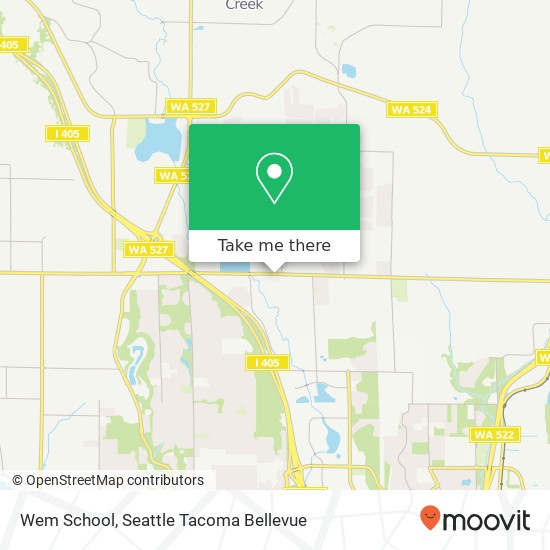 Wem School map