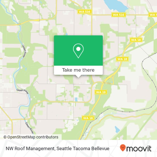 NW Roof Management map