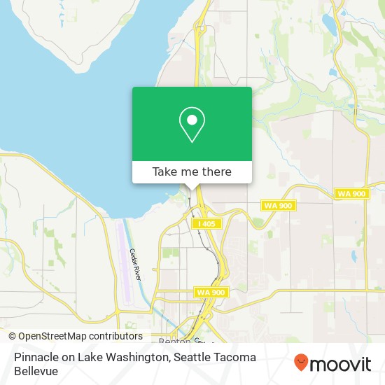 Mapa de Pinnacle on Lake Washington
