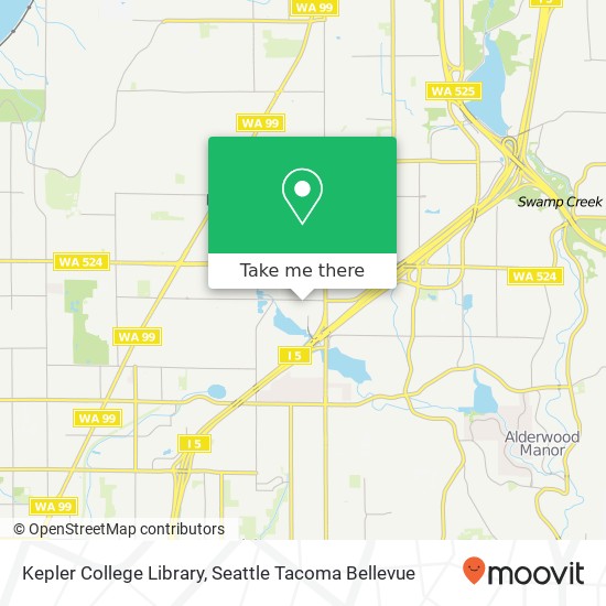 Kepler College Library map