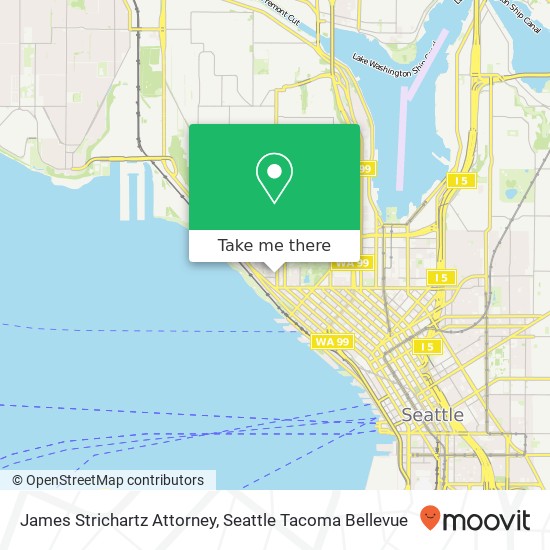 James Strichartz Attorney map