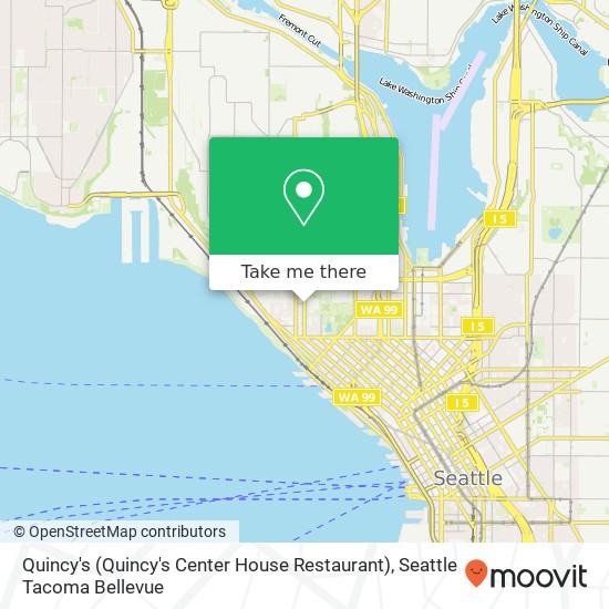 Mapa de Quincy's (Quincy's Center House Restaurant)