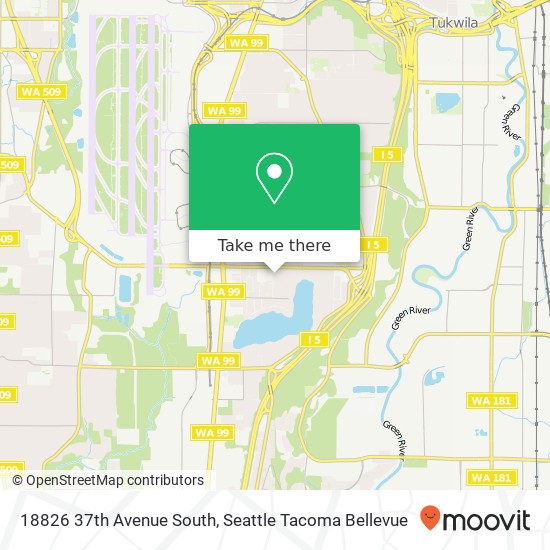 18826 37th Avenue South map