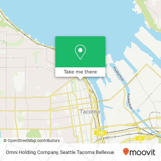 Omni Holding Company map