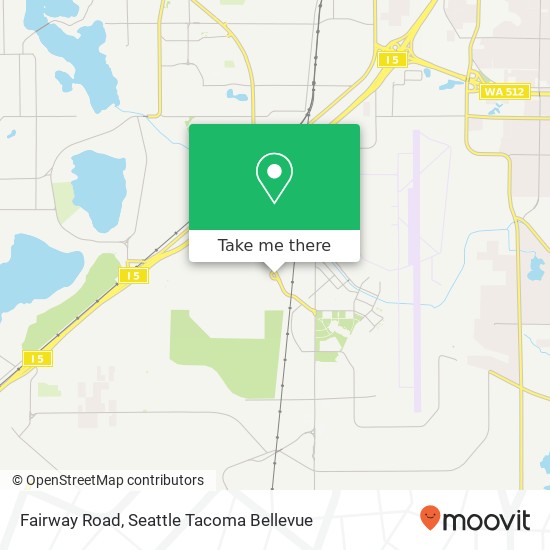 Mapa de Fairway Road