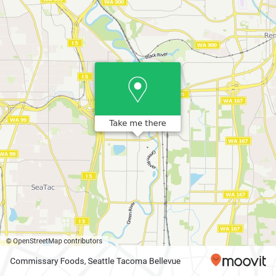 Commissary Foods map
