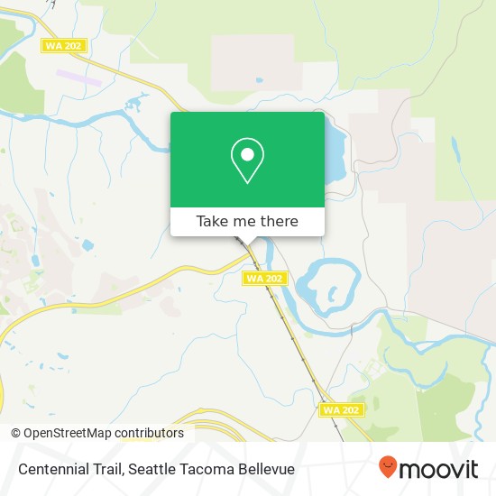 Mapa de Centennial Trail