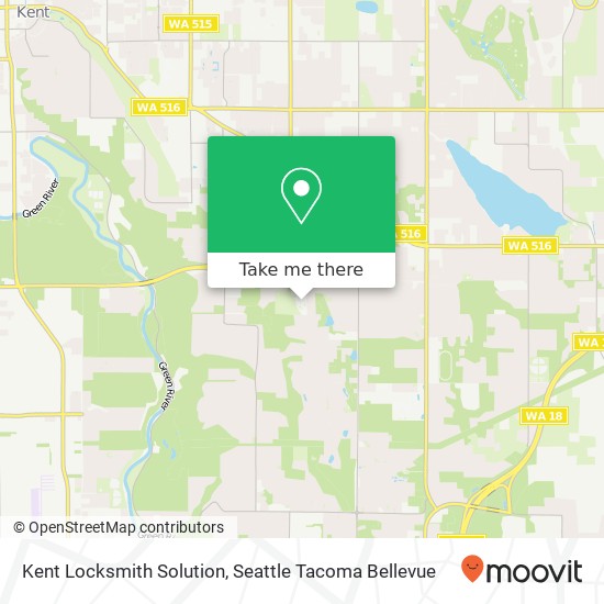 Kent Locksmith Solution map