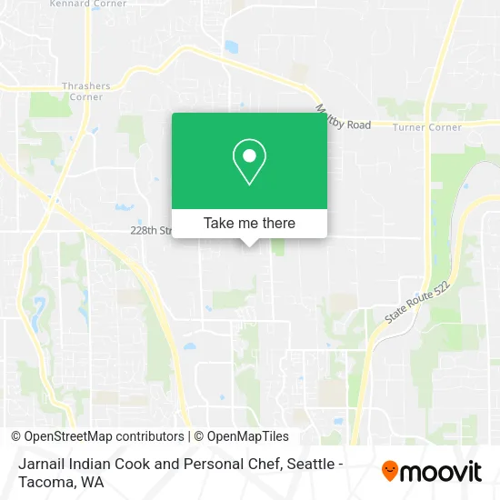 Mapa de Jarnail Indian Cook and Personal Chef