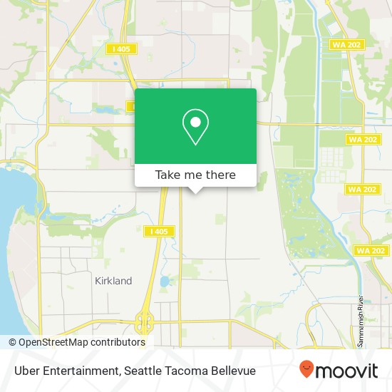 Uber Entertainment map