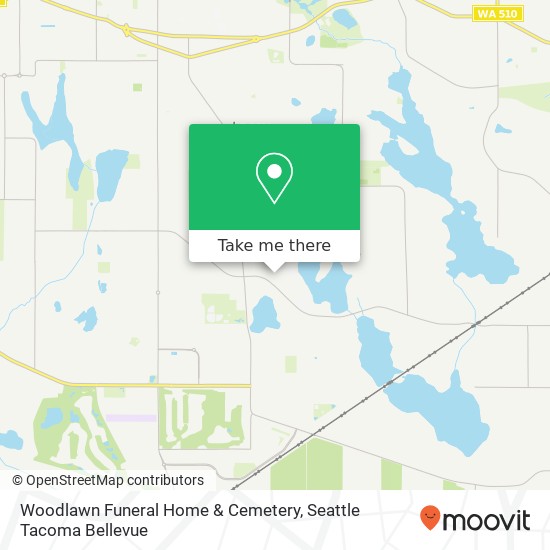 Mapa de Woodlawn Funeral Home & Cemetery