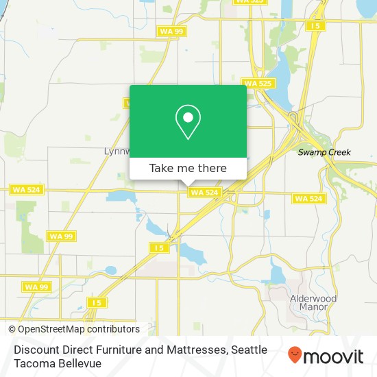 Discount Direct Furniture and Mattresses map