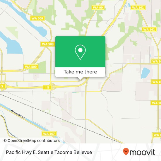 Mapa de Pacific Hwy E