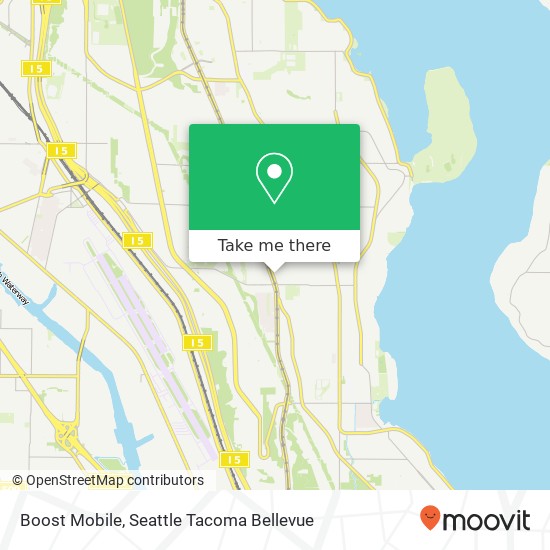 Boost Mobile map