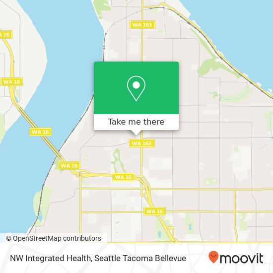 NW Integrated Health map